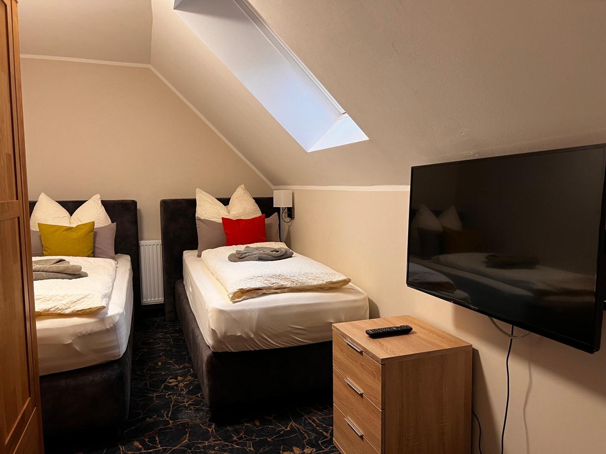 Gaestehaus Am Kurpark Hotel Garni Horn-Bad Meinberg Eksteriør billede